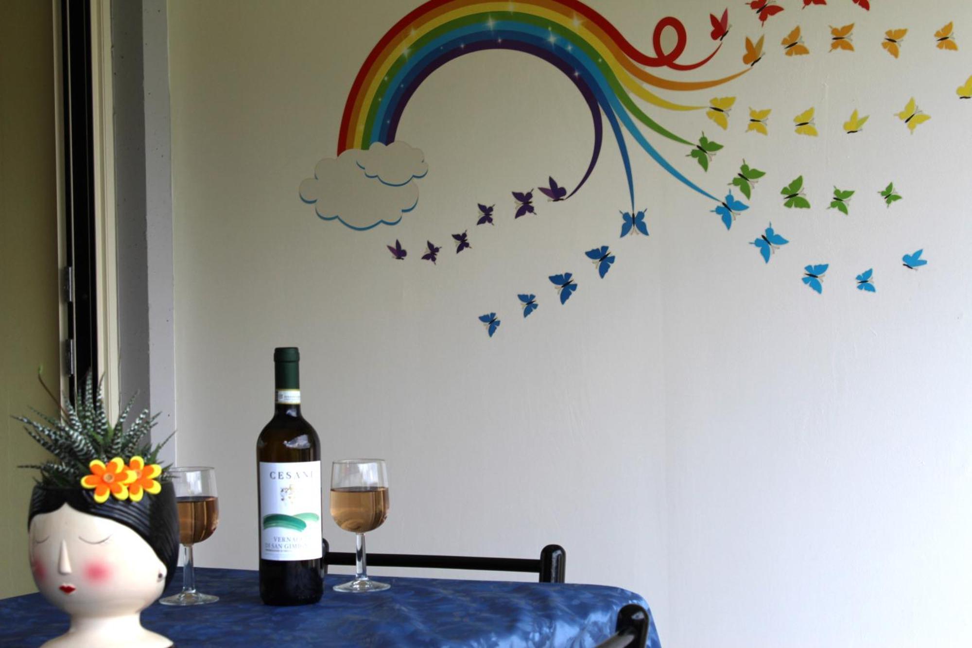 Апартаменты Casa Arcobaleno On Via Francigena Гамбасси-Терме Экстерьер фото